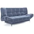 Диван прямой AURORA (Димитровград) Палермо 2 размер: 202х96 см,  спальное место: 202х132 см,  обивка: текстиль,  синий