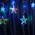 Светодиодная гирлянда бахрома звезды Feron CL29 48615