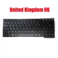Клавиатура RTDPART для Fujitsu LifeBook черного цвета United Kingdom UK