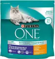 Сухой корм Purina ONE для стерилизованных/ кастрированных кошек и котов, живущих в домашних условиях с курицей и злаками 1.5 кг 4 шт