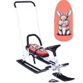 Снегокат Барс Go Go, Ice Rabbit, с П-образным толкателем, 3-14 лет (140)