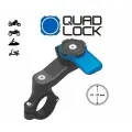 Крепление для телефона на трубчатый руль мотоцикла Quad Lock Motorcycle Handlebar Mount