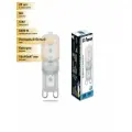 (20 шт.) Светодиодная лампочка Feron G9 230V 5W(440lm) 6400K 6K матовая 47x16, LB-430 25638 Холодный белый. Цоколь G9