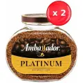Кофе растворимый Ambassador Platinum 95 г x 2 шт