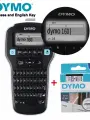 Принтер DYMO LM-160, термопечать, переносной, монохромный ЖК-дисплей, черный/серый/темно-серый