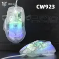 ONIKUMA CW923 прозрачная проводная игровая мышь с RGB подсветкой