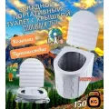 Складной портативный туалет с крышкой Coolwalk 7511