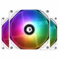 Вентилятор ID-Cooling TF-12025 ARGB 120х120x25 белый 4-pin (упак:3шт) (TF-12025-ARGB-TRIO-SNOW) Ret
