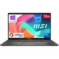 Ноутбук MSI Modern 15.6 IPS, Core 5 120U (до 5 ггц), 16 GB ОЗУ, SSD 512 GB, Win 11 PRO+Office, рус. клав. с подсвет.