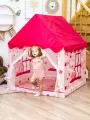 Палатка игровая детская Aiden Kids, разборная, каркас из металла, розовая