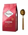 Кофе в зернах Poetti Legenda Ruby 100% арабика, 1 кг + ложка