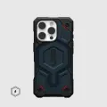 Чехол с поддержкой MAGSAFE UAG Monarch Pro для iPhone 16 Pro Max 6.9, цвет синий (Kevlar-Mallard)