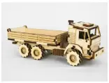 Сборная модель грузовик самосвал (упаковка - коробка)