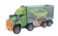Игрушка со встроенным двигателем для детей Teamsterz Грузовик с крокодилом MONSTER MOVERZ