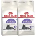 ROYAL CANIN STERILISED 7+ для пожилых кастрированных котов и стерилизованных кошек старше 7 лет (3,5 + 3,5 кг)
