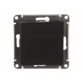 ATLASDESIGN Systeme Electric Переключатель 1-клавишный сх6 10АХ Карбон ATN001061