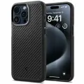 Чехол Spigen на Apple iPhone 15 Pro (ACS06466) Core Armor / Спиген чехол для Айфон 15 Про накладка, противоударный, с защитой камеры, черный