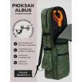 Рюкзак кладоискателя для металлоискателя и лопаты закрытый, пиксель