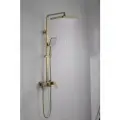 Душевая система со смесителем FRAP F2476-3, латунь, золотая