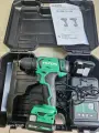 Дрель-шуруповерт Hikoki (Hitachi)DS12DA аккум. патрон: быстрозажимной (кейс в комплекте) 2 аккумулятора 2А, бита, зарядка ОРИГИНАЛ