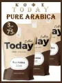 Кофе Тудэй Пюр Арабика 3шт*75г Today Pure Arabica растворимый/Россия