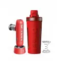 Набор для фитнеса O'Yeet Перкуссионный массажер NEX Mini + Шейкер Shaker Bottle (Красный)