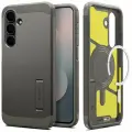 Чехол Spigen на Galaxy S25 FE (ACS10030) Tough Armor (MagSafe) / Спиген Чехол для Галакси С25 ФЕ Темно-серый