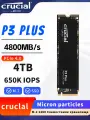 Crucial Встроенный твердотельный накопитель P3 Plus 4ТБ (PCIe M.2 2280 SSD)