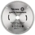 Диск пильный по дереву Kranz / круг отрезной для циркулярки и болгарки УШМ