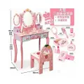 Игровой домик Туалетный столик, деревянный, с трехсторонним зеркалом