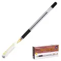 Ручка шариковая MunHwa MC Gold, узел 0,5 мм, черная, 12 шт