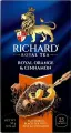 Чай в пакетиках чёрный Richard Royal Orange&Cinnamon, 12 уп х 25 шт