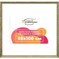 Багетная рама 95x100 для картин и фотографий, вышивки, алмазной мозаики