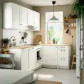 Полка IKEA UTRUSTA утруста для угл напольн шкафа 108 см белый
