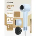 Фен для волос Dreame Gleam Pro, 4 температурных режима, 2 скорости, сверхлегкий корпус, магнитные насадки, голубой