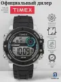 Наручные часы TIMEX, черный, серебряный