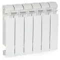 Радиатор секционный Global STYLE PLUS 350, кол-во секций: 7, 9.8 м2, 980 Вт, 560 мм.биметаллический
