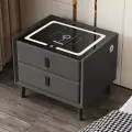 Тумба прикроватная LevelMore, с зарядкой и подсветкой, 50х40х45 см