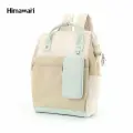Рюкзак женский городской Himawari 1027-09 молочный с бежевым и мятным