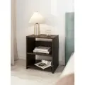 Тумба прикроватная Граникум Ясмина, стильная, 2 отдела, венге, ЛДСП