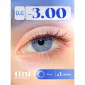 Контактные линзы Optosoft Tint (1 линза) -3.00 R.8.6 Blue голубой