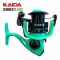 Катушка Kaida Summer 2 4000 4+1 алюминиевая шпуля на спиннинг, фидер, донку, поплавочную удочку кайда самер