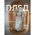 Плед для новорожденного Утренняя роса НаследникЪ Выжанова на выписку, в кроватку, в коляску