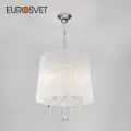 Люстра / Подвесной светильник Eurosvet Allata 2045/5 хром/белый IP20