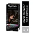 Syoss Color Стойкая крем-краска для волос, 3-1 темно-каштановый, 50 мл