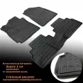 Коврики в салон для Kia Soul (SK) 3D (2019) (NPL) полиуретан