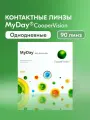 Однодневные контактные линзы CooperVision MyDay Daily Disposable 90 pk (BC 8.4; D -5.25)