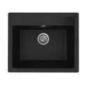 Кухонная мойка Practik PR-M 565-004 черный оникс