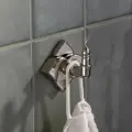 Крючок для полотенец металлический на шурупах Grande Moroshka цвет Никель