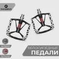 Педали для велосипеда Rockbros, платформенные, металлические, черные